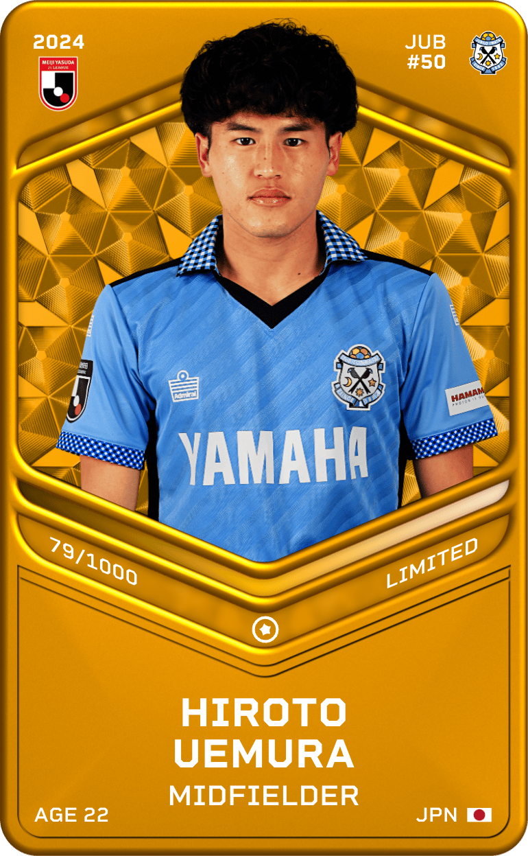 Hiroto Uemura 2024-25 • Limited 79/1000