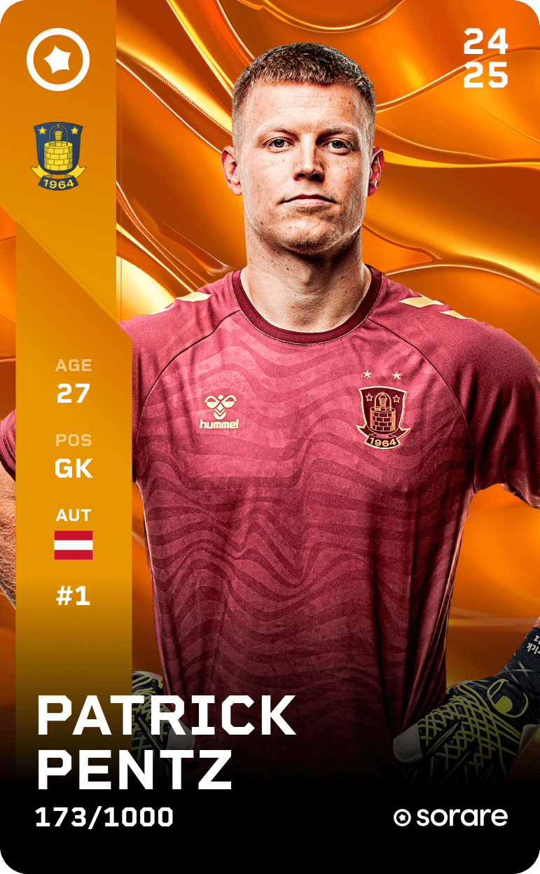 Patrick Pentz 2024-25 • Limited 173/1000
