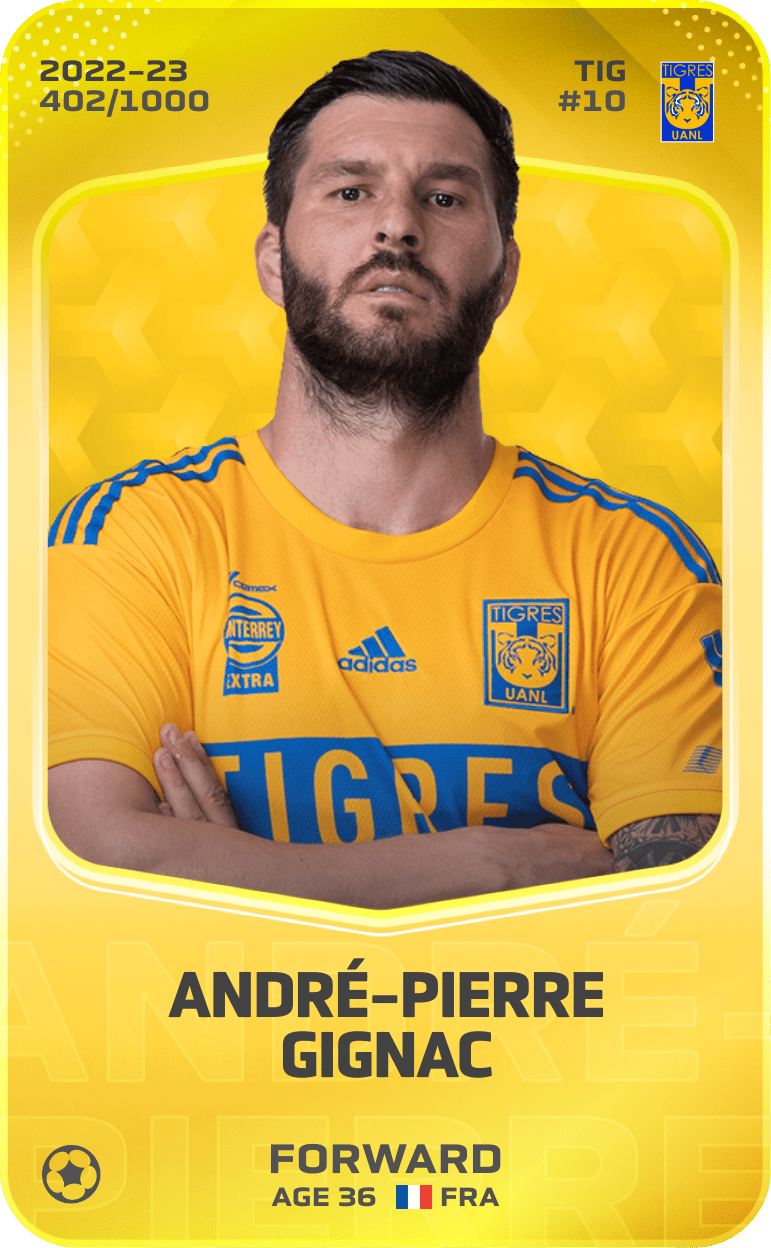 André-Pierre Gignac 2022-23 • Limited 402/1000