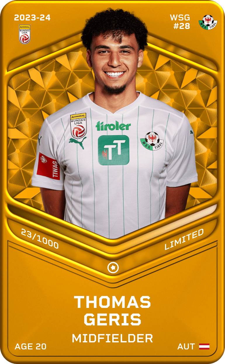 Thomas Geris 2023-24 • Limited 23/1000