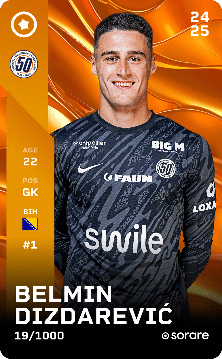 Belmin Dizdarević 2024-25 • Limited 19/1000