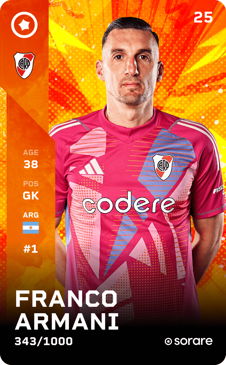 Franco Armani 2025-26 • Limited 343/1000