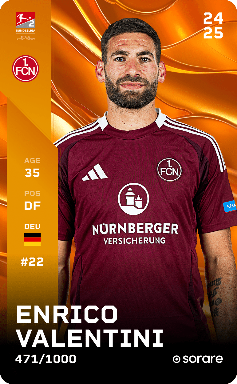 Enrico Valentini 2024-25 • Limited 471/1000