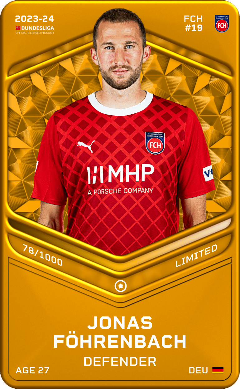 Jonas Föhrenbach 2023-24 • Limited 78/1000