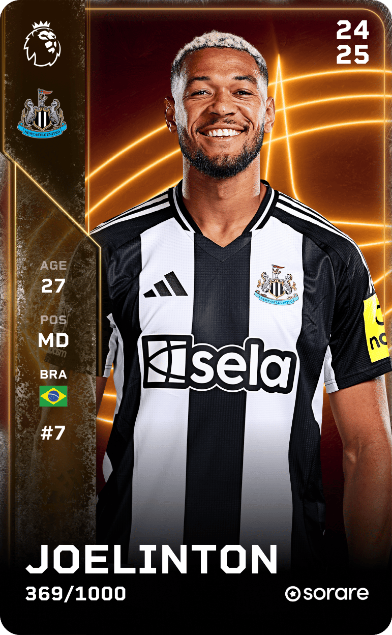 Joelinton 2024-25 • Limited 369/1000