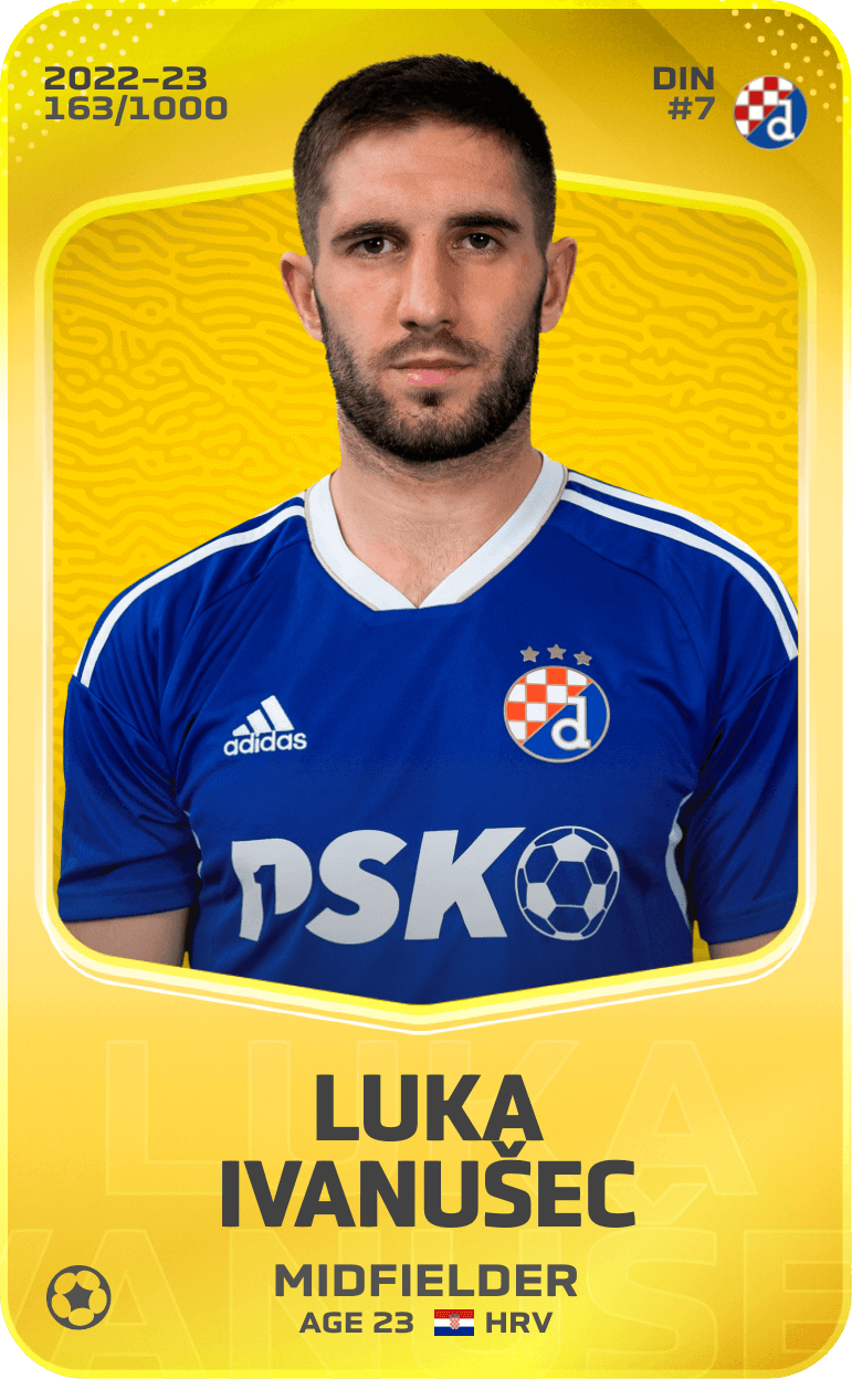Luka Ivanušec 2022-23 • Limited 163/1000