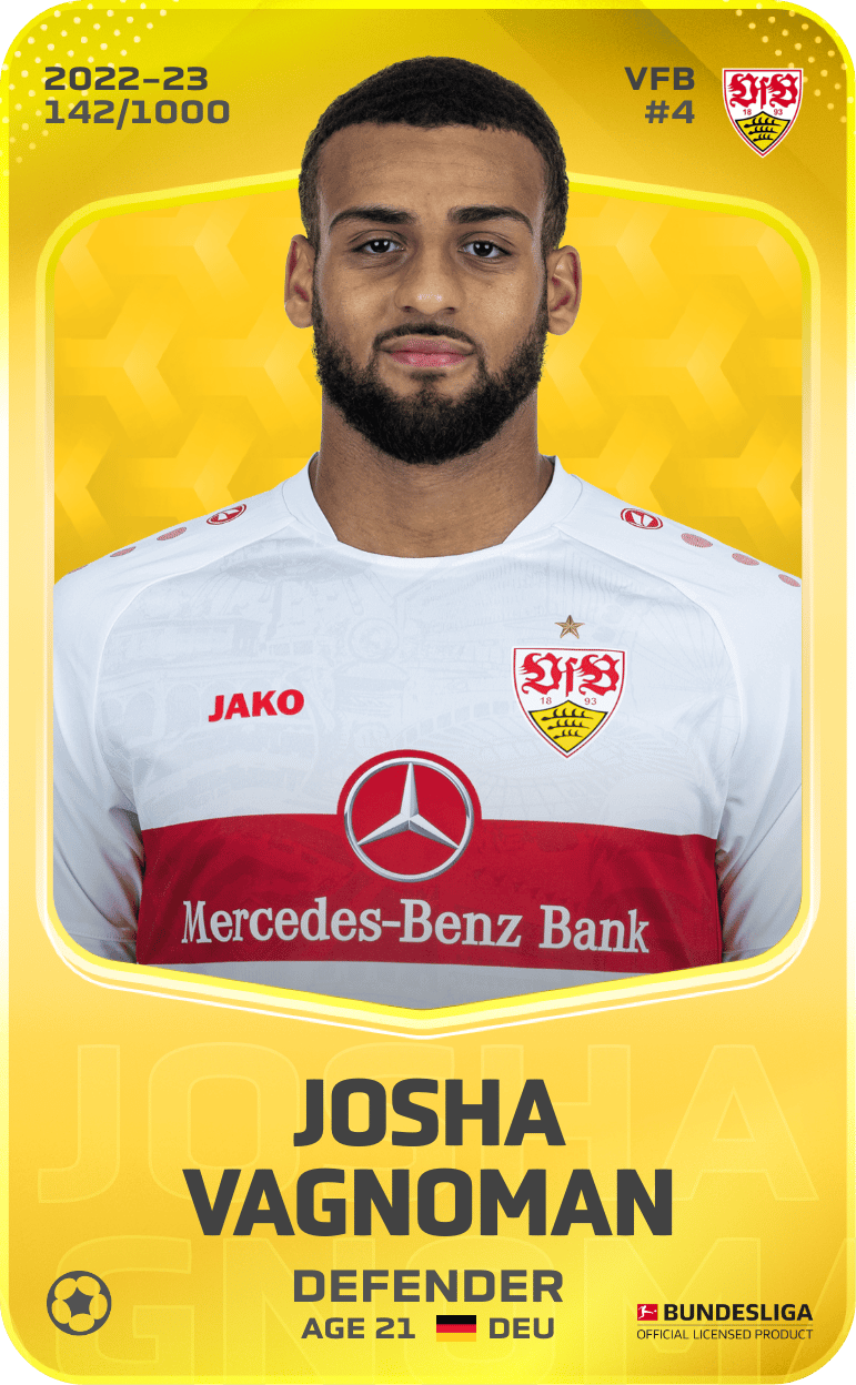 Josha Vagnoman 2022-23 • Limited 142/1000