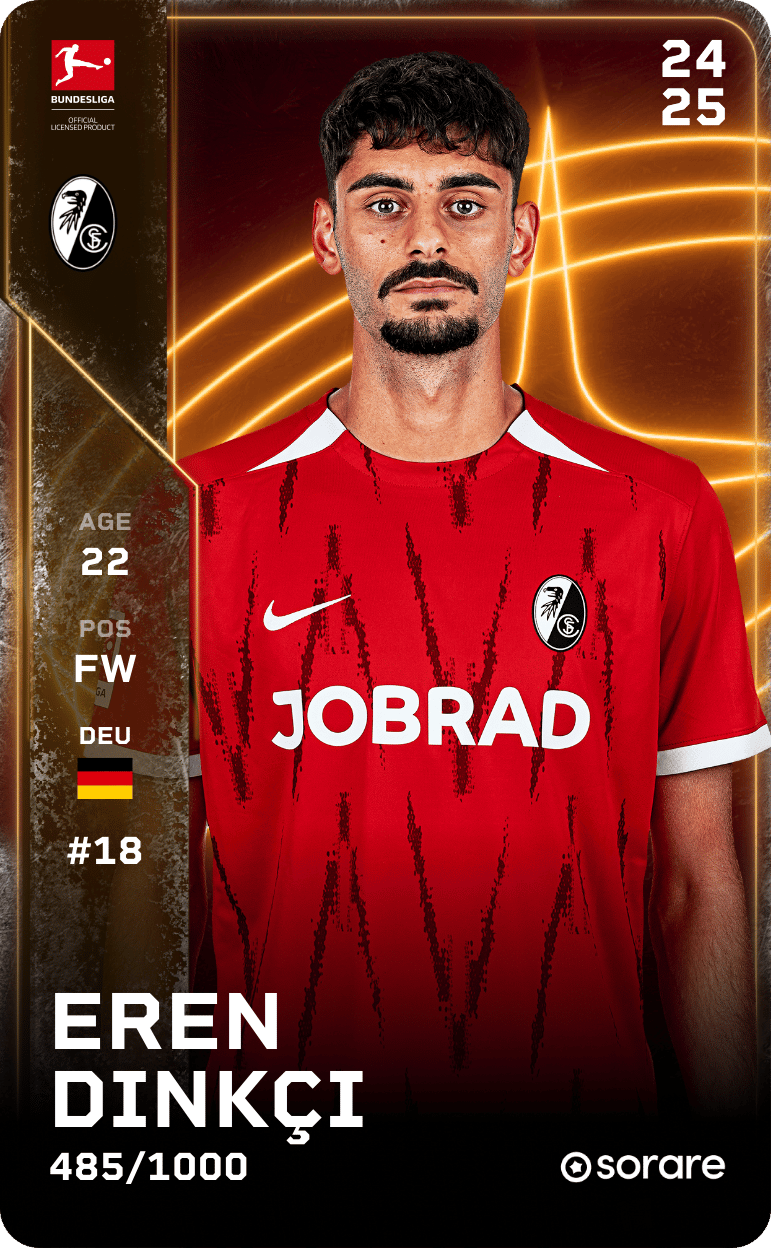 Eren Dinkçi 2024-25 • Limited 485/1000