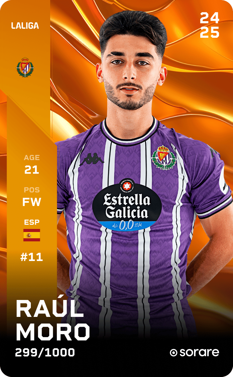 Raúl Moro 2024-25 • Limited 299/1000