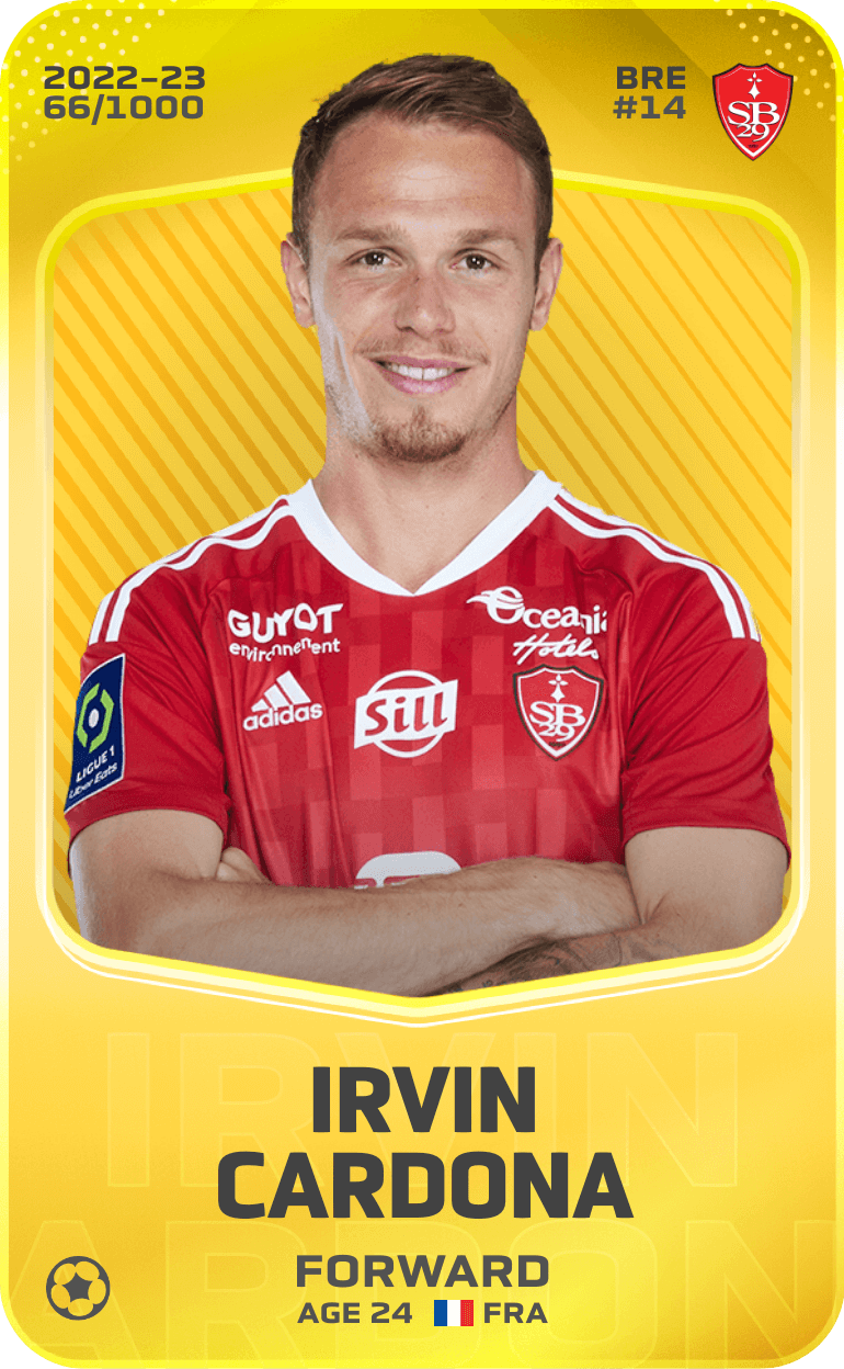 Irvin Cardona 2022-23 • Limited 66/1000