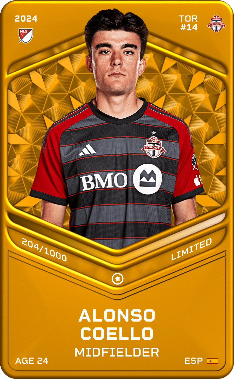Alonso Coello 2024-25 • Limited 204/1000