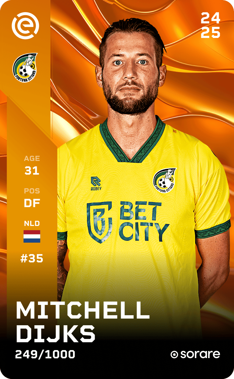 Mitchell Dijks 2024-25 • Limited 249/1000