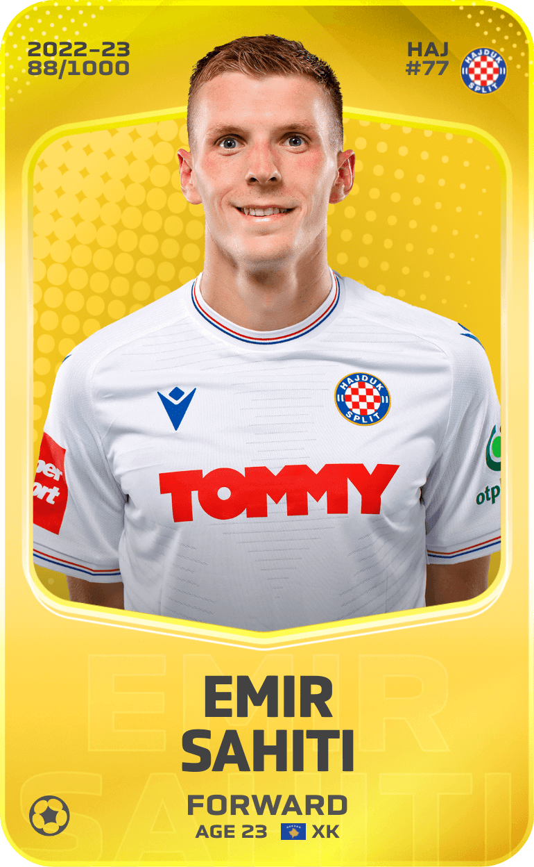 Emir Sahiti 2022-23 • Limited 88/1000
