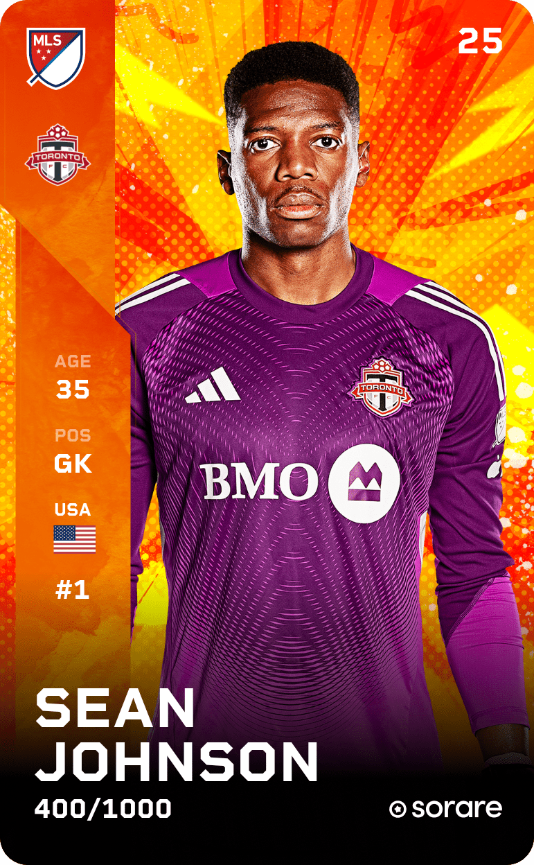 Sean Johnson 2025-26 • Limited 400/1000