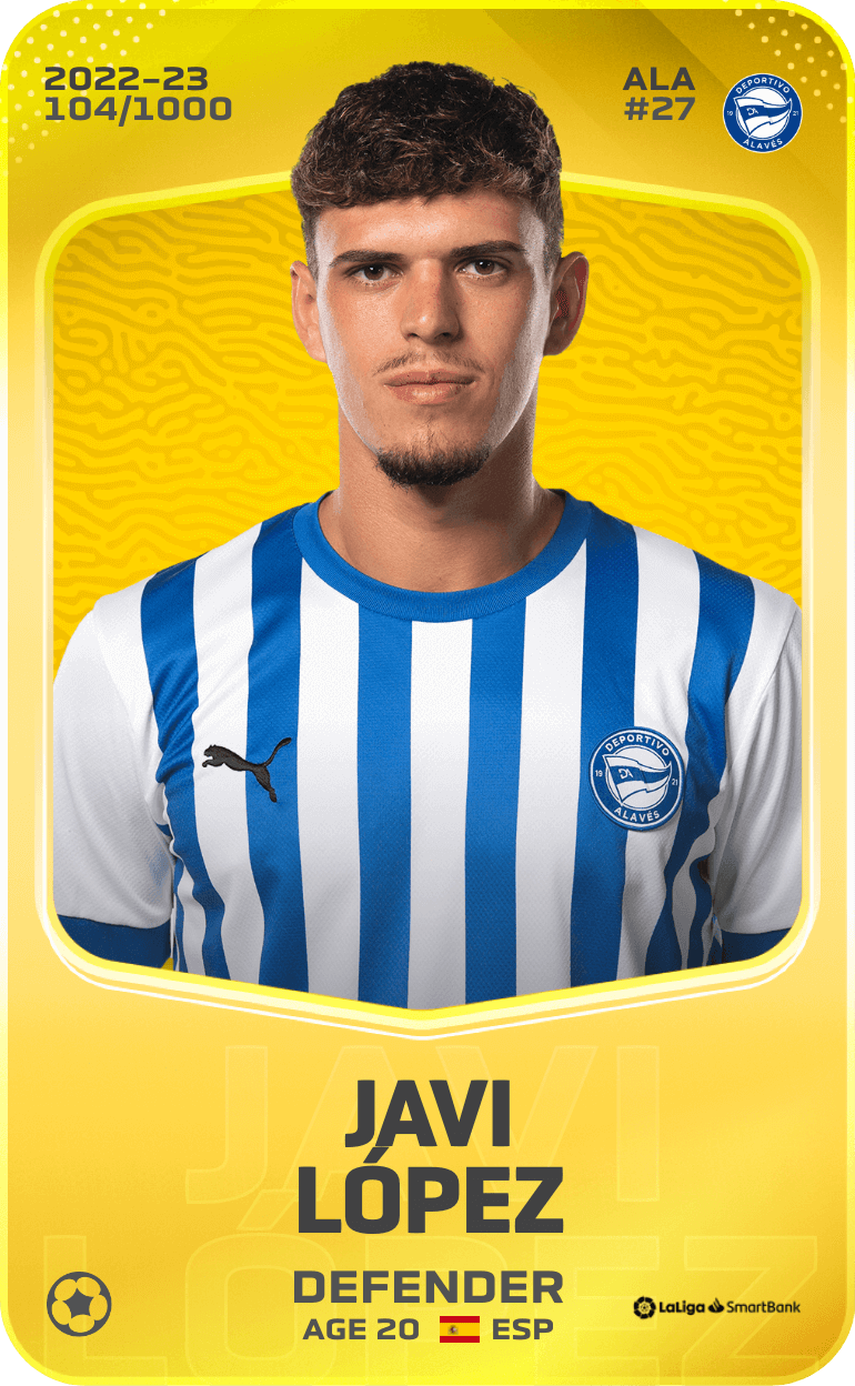 Javi López 2022-23 • Limited 104/1000