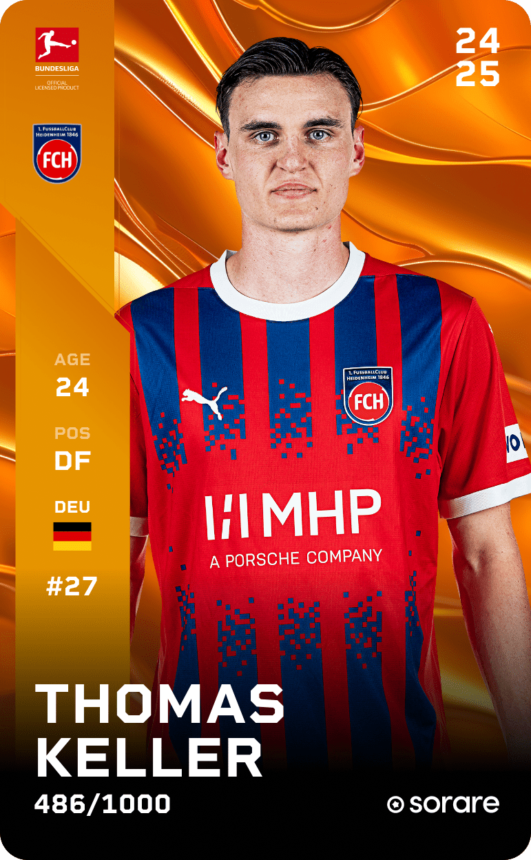 Thomas Keller 2024-25 • Limited 486/1000