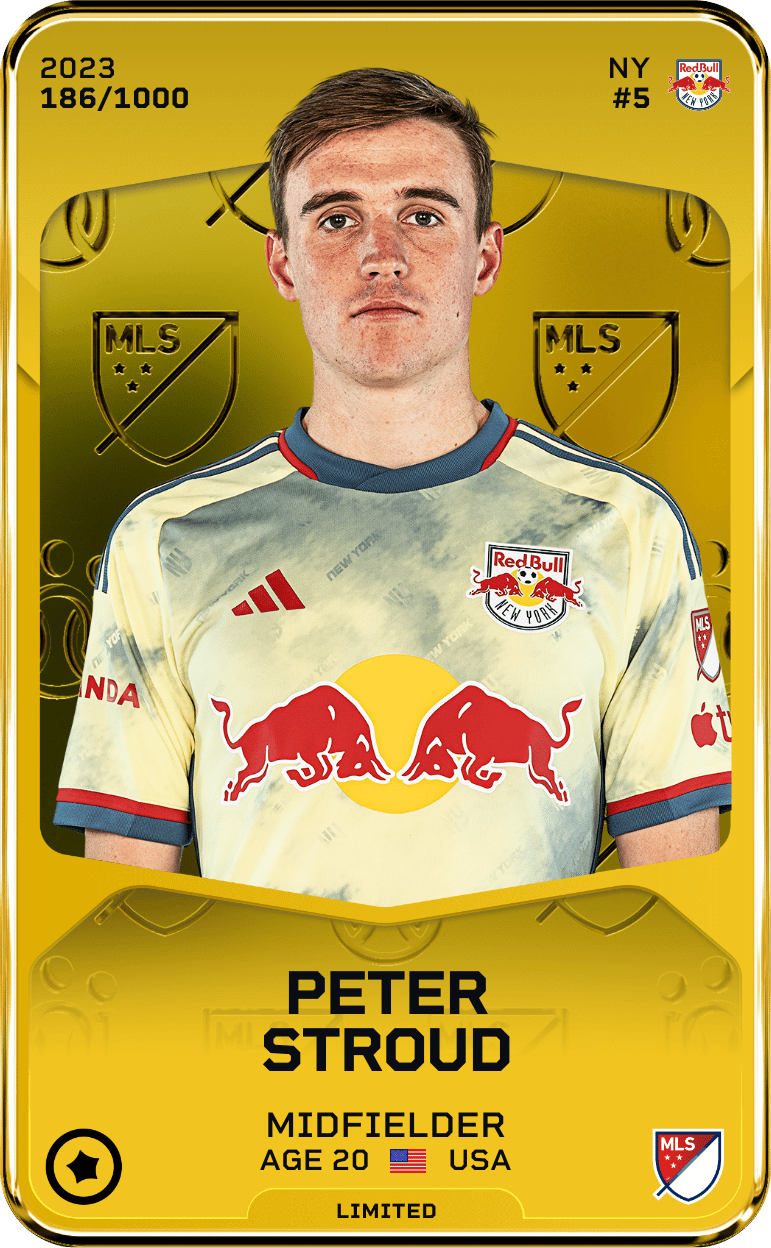 Peter Stroud 2023-24 • Limited 186/1000