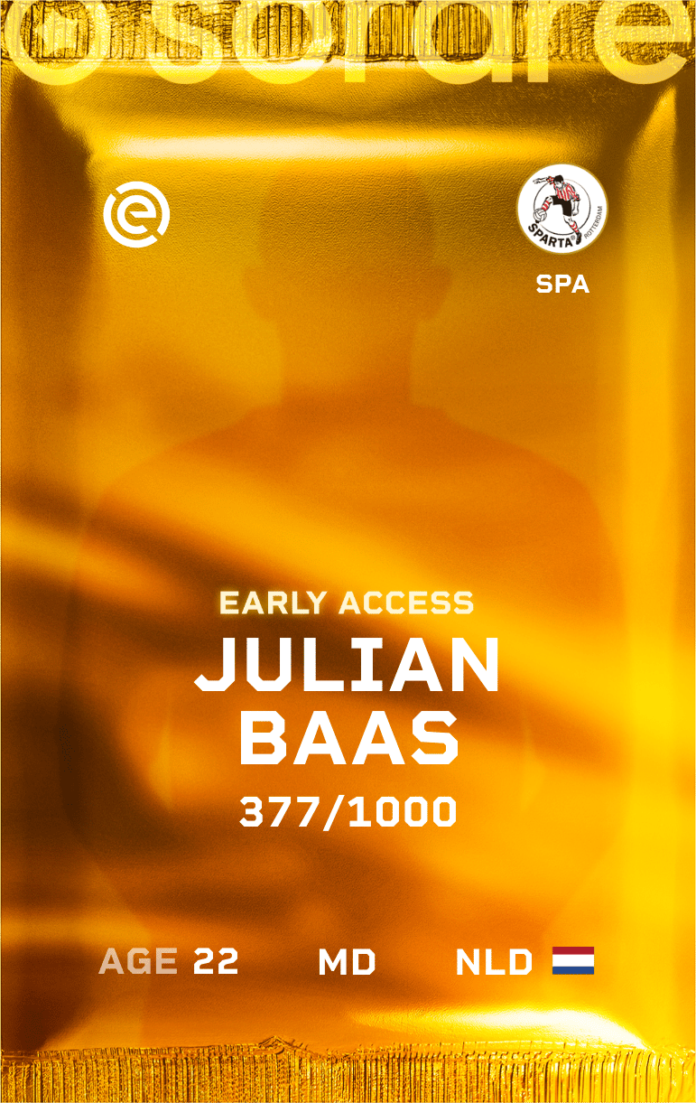 Julian Baas 2024-25 • Limited 377/1000