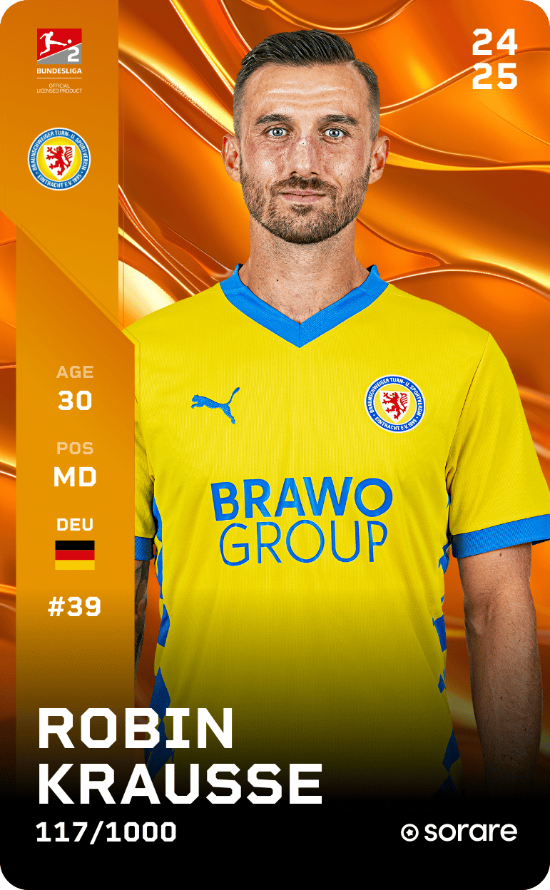 Robin Krauße 2024-25 • Limited 117/1000