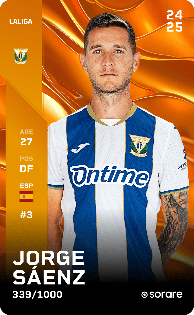 Jorge Sáenz 2024-25 • Limited 339/1000
