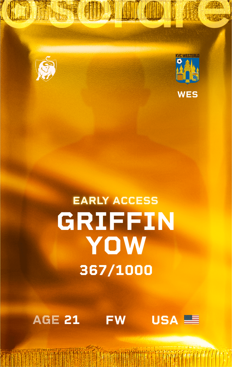 Griffin Yow 2024-25 • Limited 367/1000