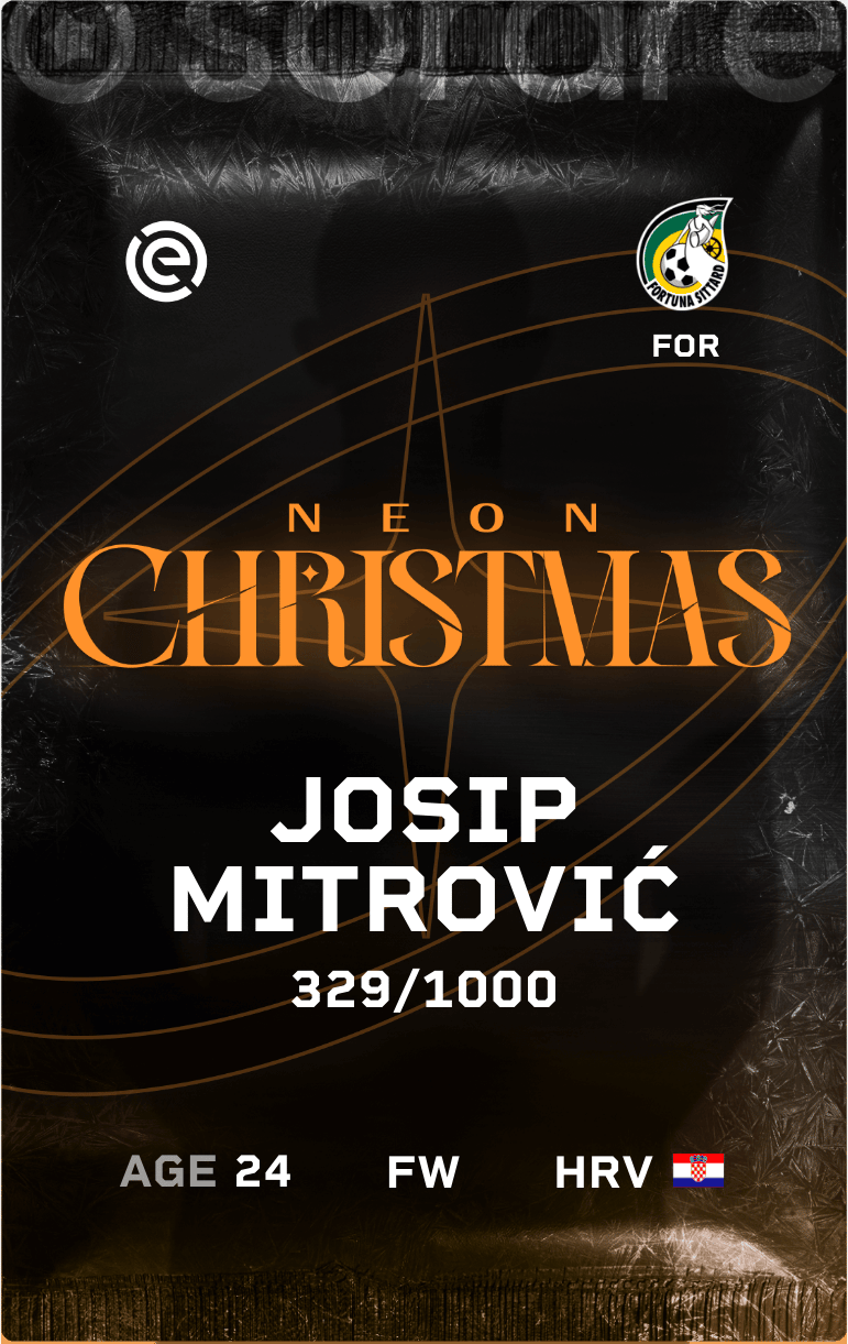 Josip Mitrović 2024-25 • Limited 329/1000