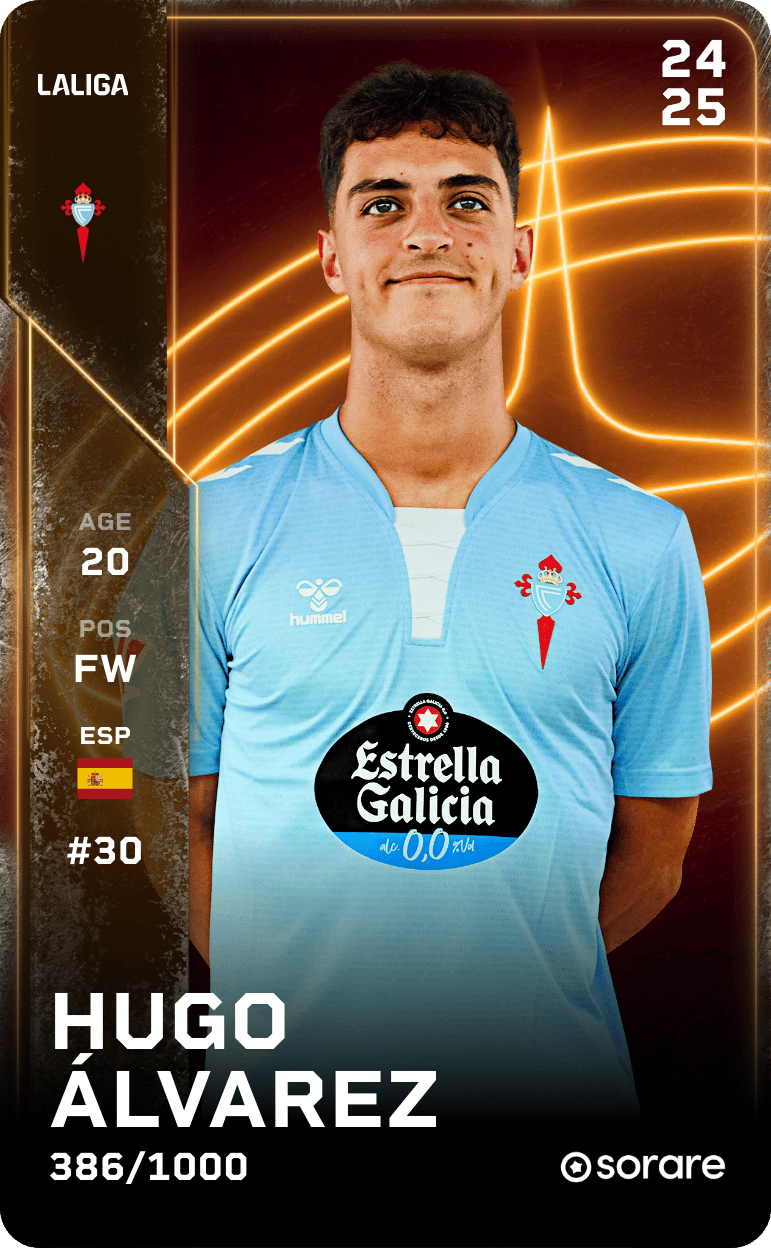 Hugo Álvarez 2024-25 • Limited 386/1000