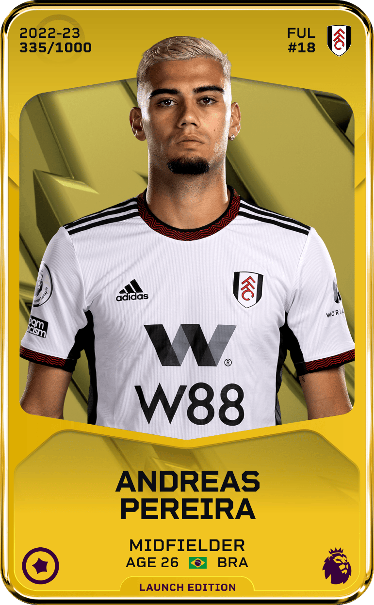 Andreas Pereira 2022-23 • Limited 335/1000