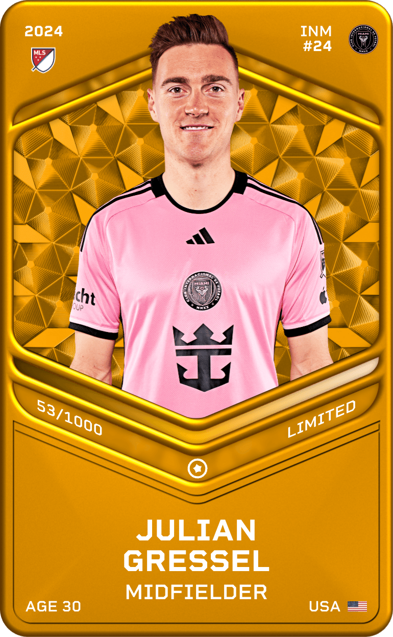 Julian Gressel 2024-25 • Limited 53/1000