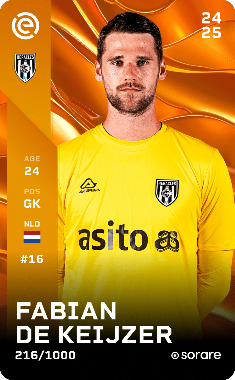 Fabian de Keijzer 2024-25 • Limited 216/1000