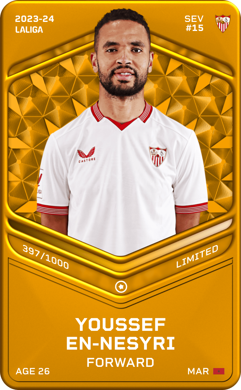 Youssef En-Nesyri 2023-24 • Limited 397/1000