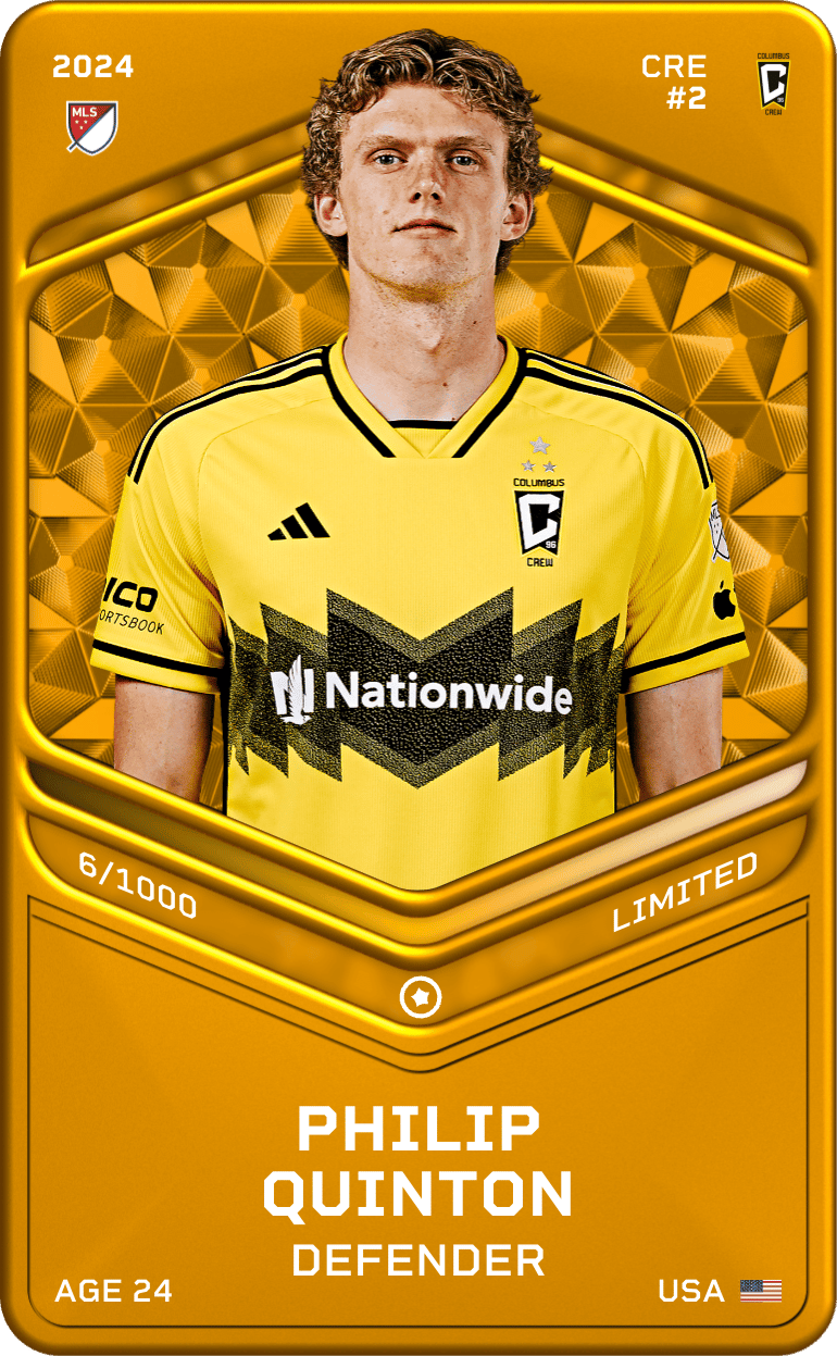 Philip Quinton 2024-25 • Limited 6/1000