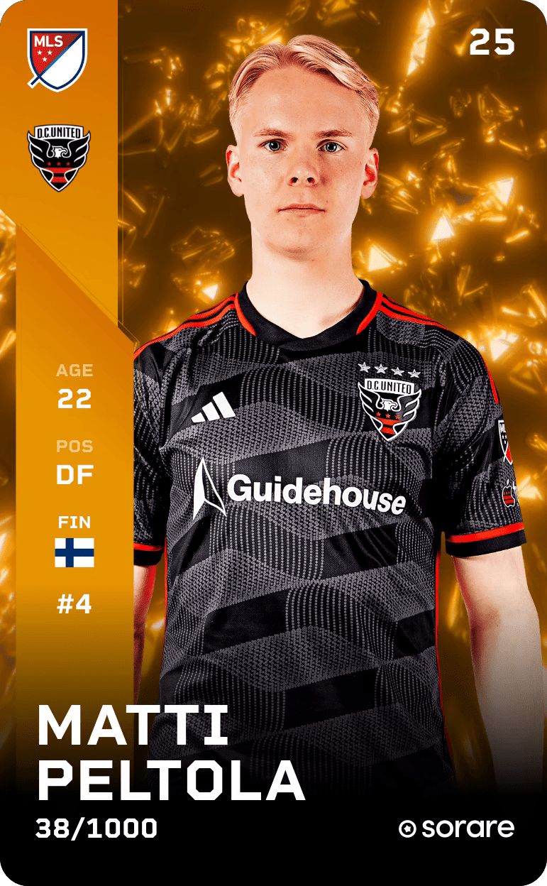 Matti Peltola 2025-26 • Limited 38/1000