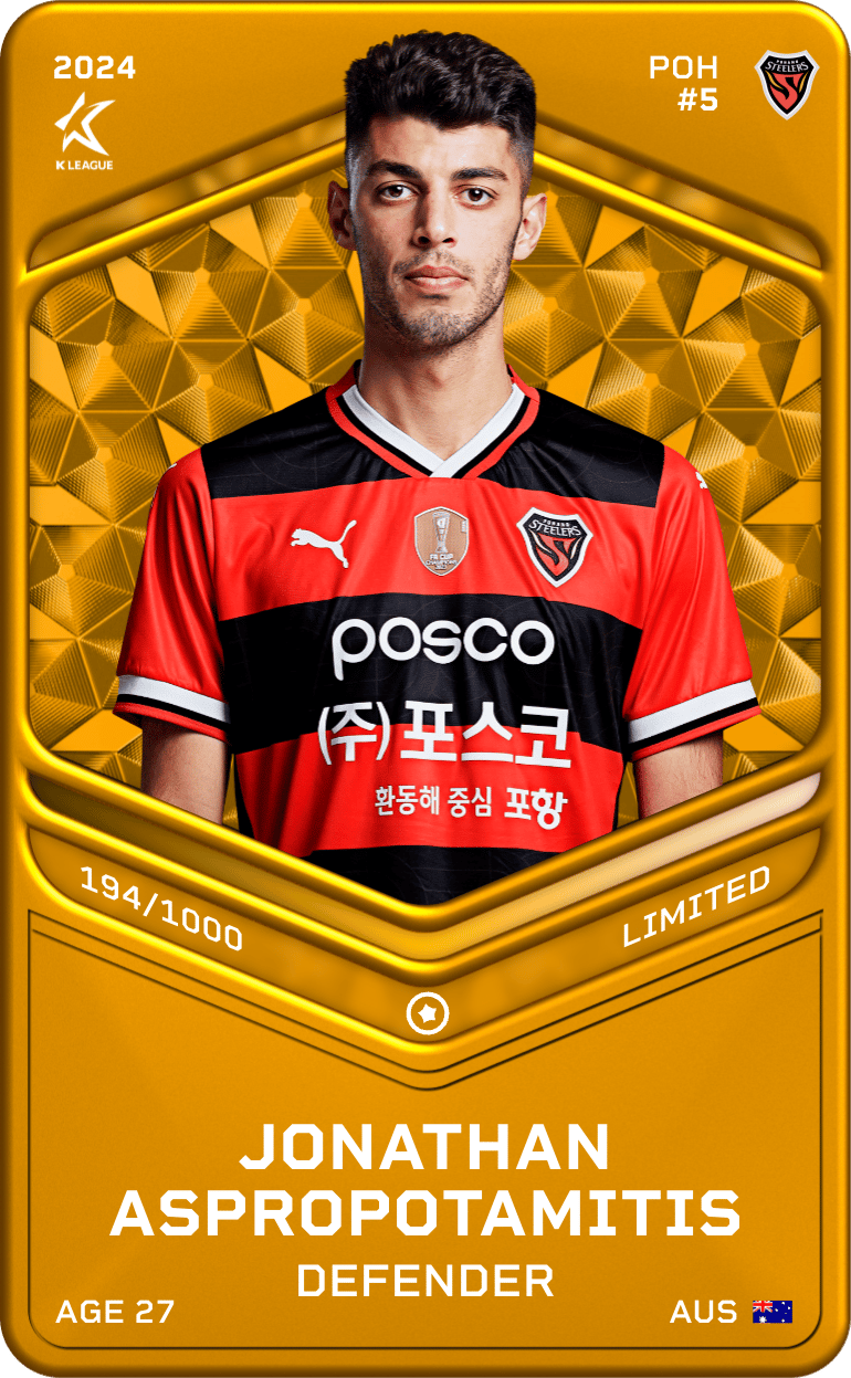 Jonathan Aspropotamitis 2024-25 • Limited 194/1000