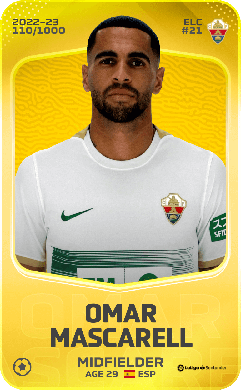 Omar Mascarell 2022-23 • Limited 110/1000