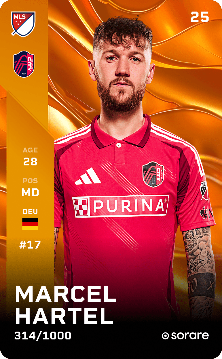 Marcel Hartel 2025-26 • Limited 314/1000