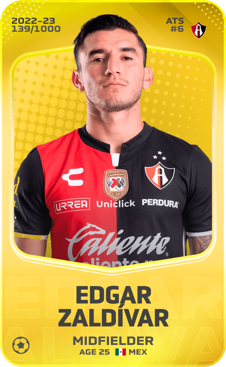 Edgar Zaldívar 2022-23 • Limited 139/1000