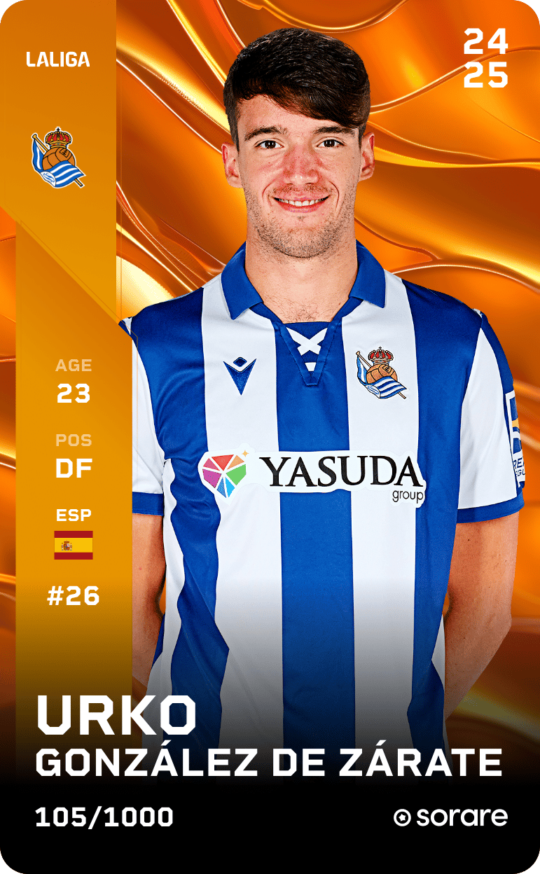 Urko González De Zarate 2024-25 • Limited 105/1000