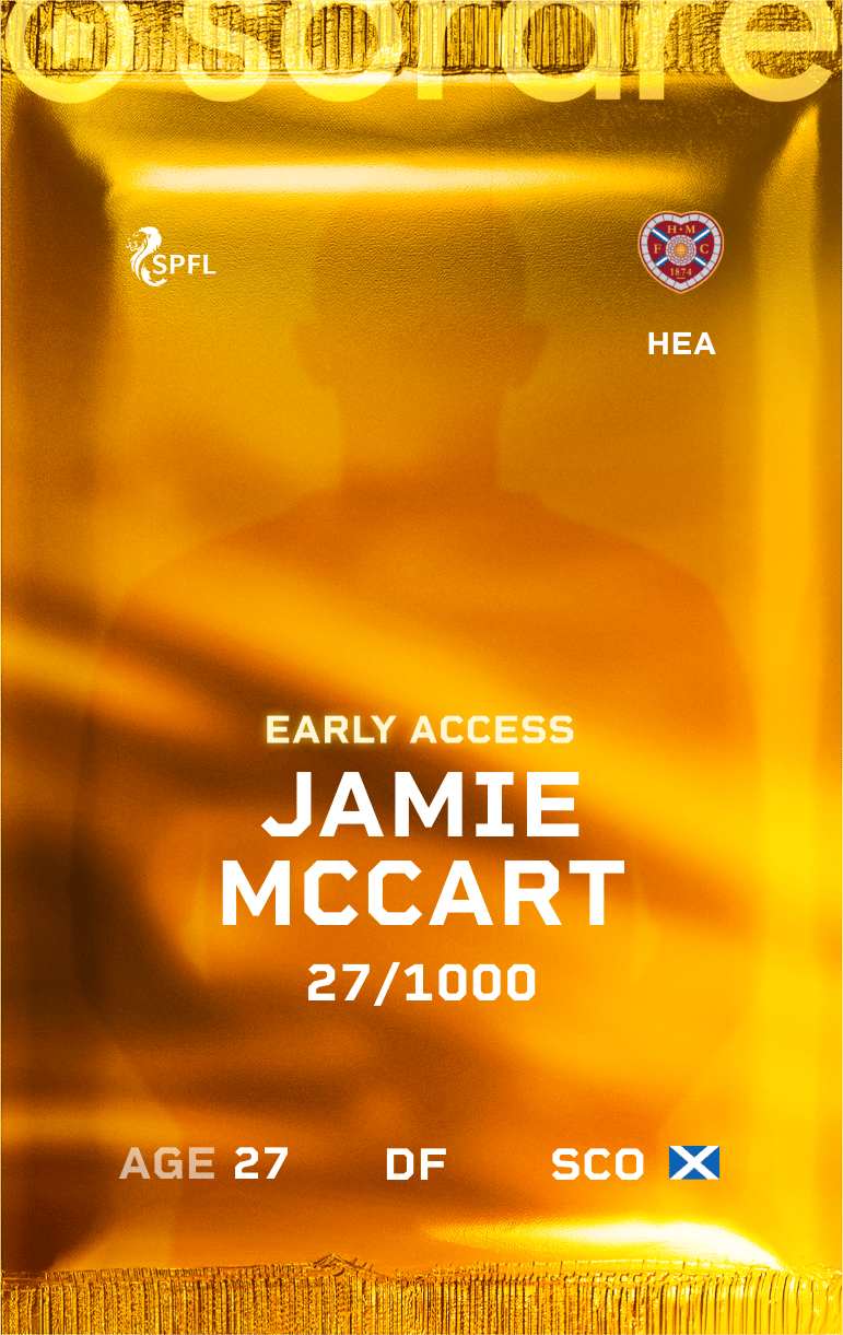 Jamie Mccart 2024-25 • Limited 27/1000