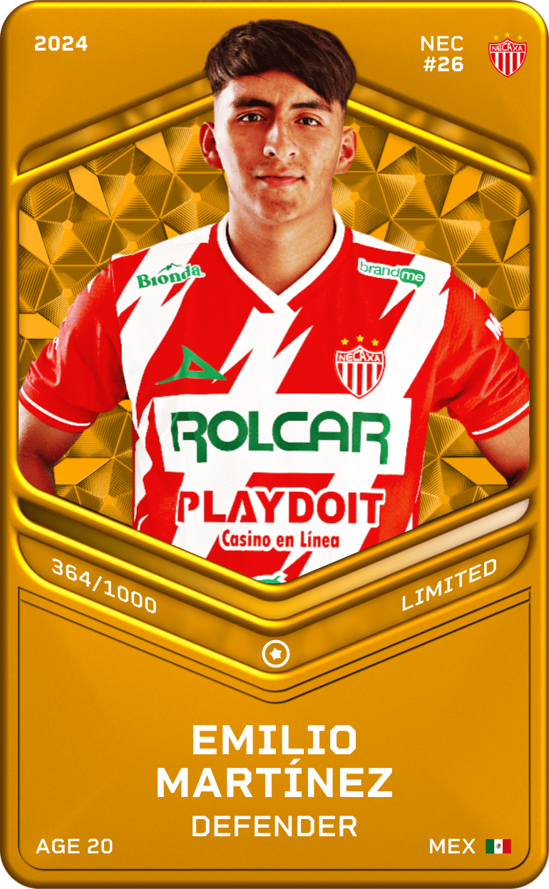 Emilio Martínez 2024-25 • Limited 364/1000