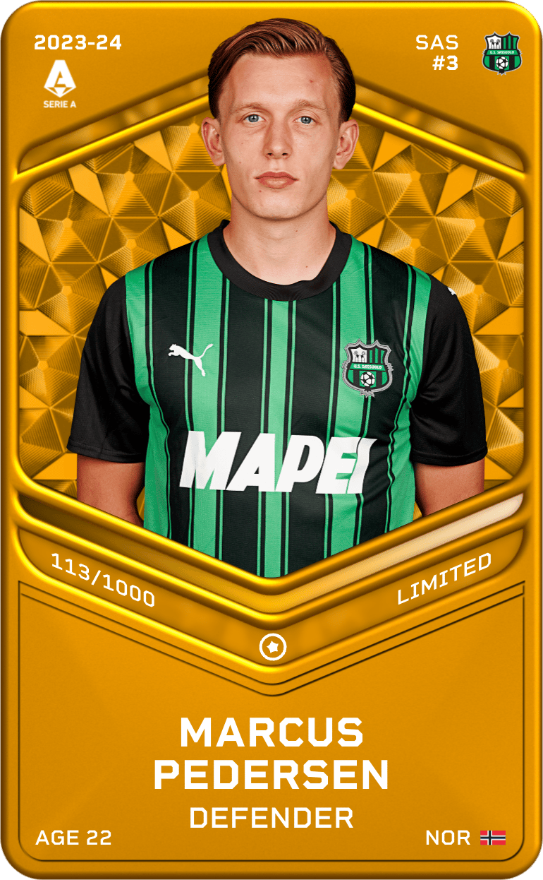 Marcus Pedersen 2023-24 • Limited 113/1000