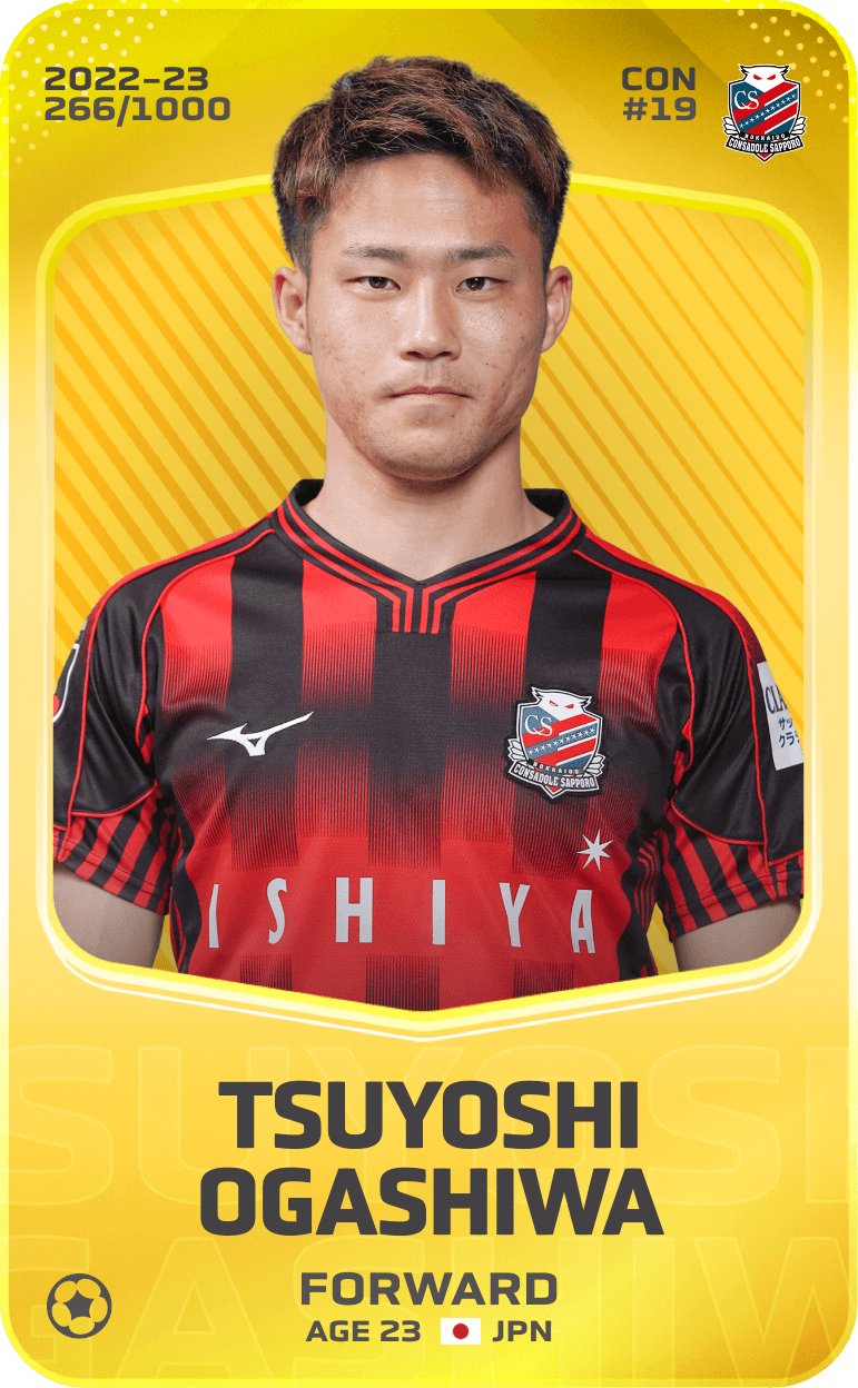 Tsuyoshi Ogashiwa 2022-23 • Limited 266/1000