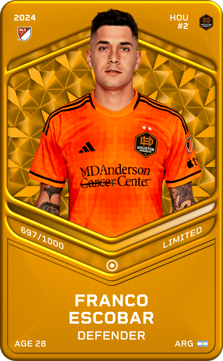 Franco Escobar 2024-25 • Limited 697/1000
