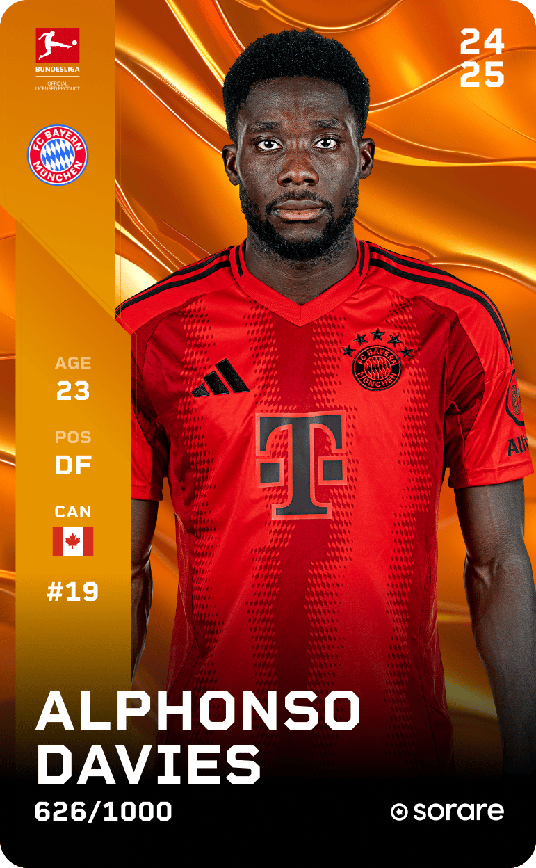 Alphonso Davies 2024-25 • Limited 626/1000