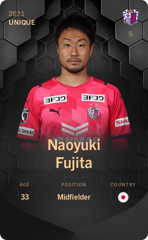 Sorare - Sorare Official - Naoyuki Fujita 2021-22 • Unique - NFT # 26482398317783385813793056250283174926687696626596172484461804760521557267258