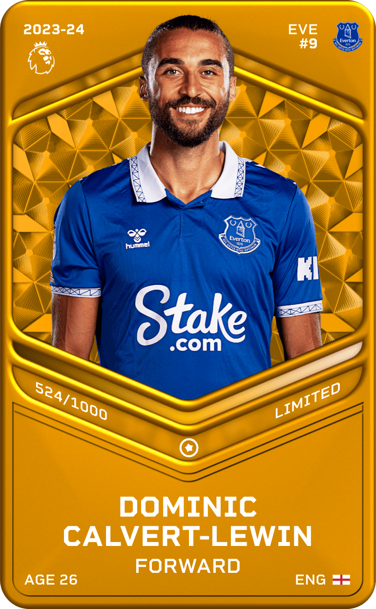 Dominic Calvert-Lewin 2023-24 • Limited 524/1000