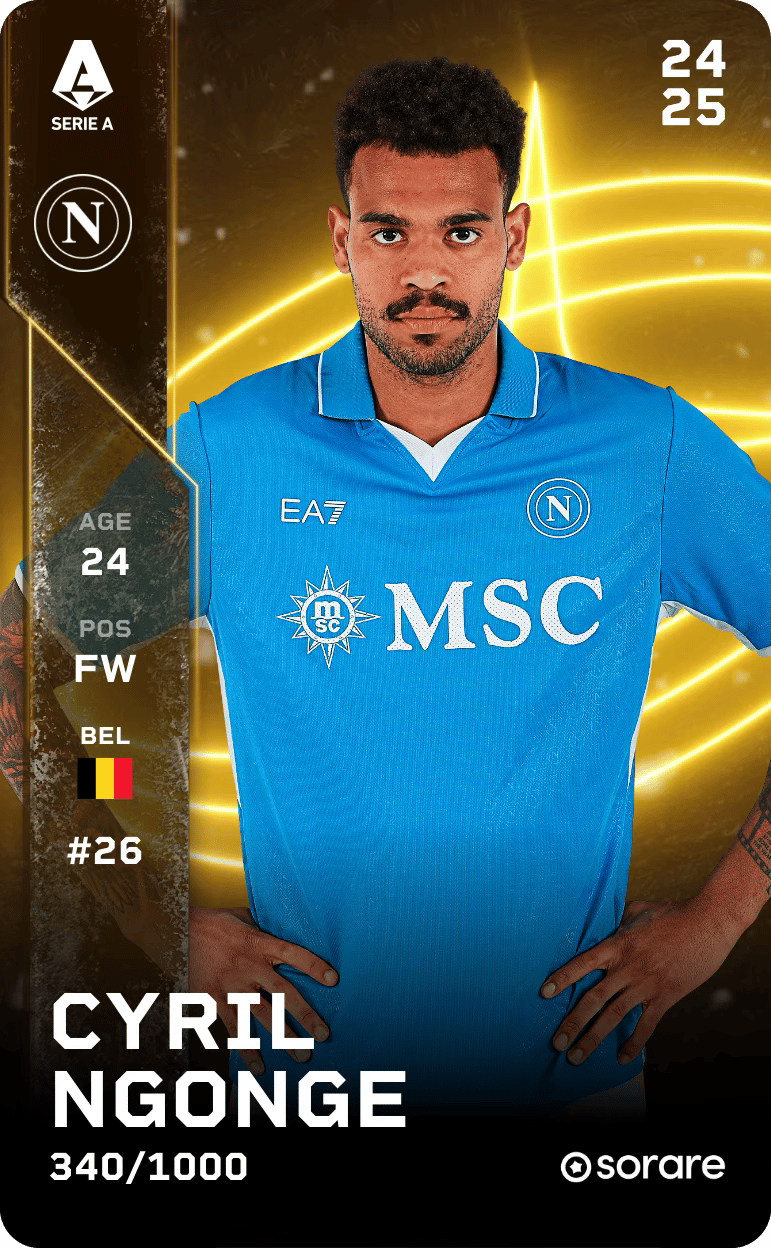 Cyril Ngonge 2024-25 • Limited 340/1000