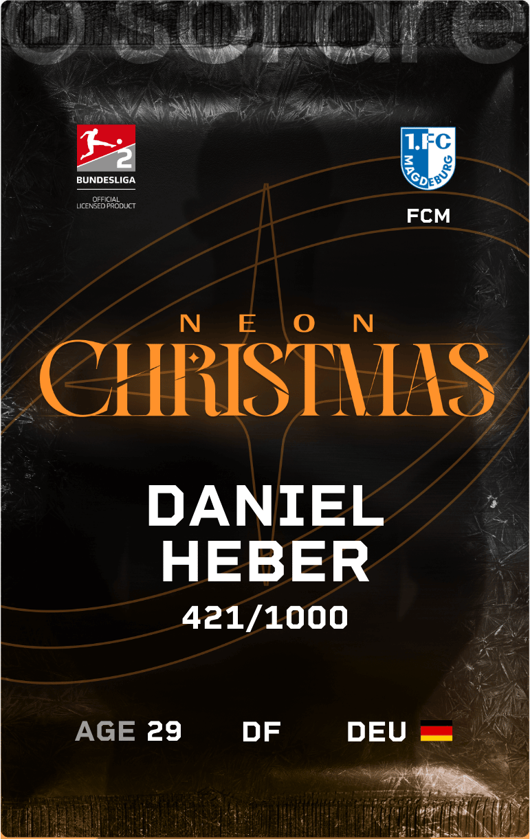 Daniel Heber 2024-25 • Limited 421/1000