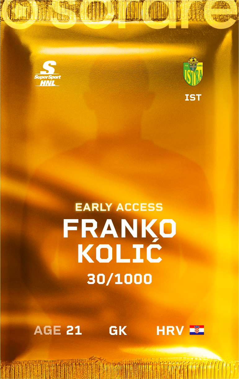Franko Kolić 2024-25 • Limited 30/1000