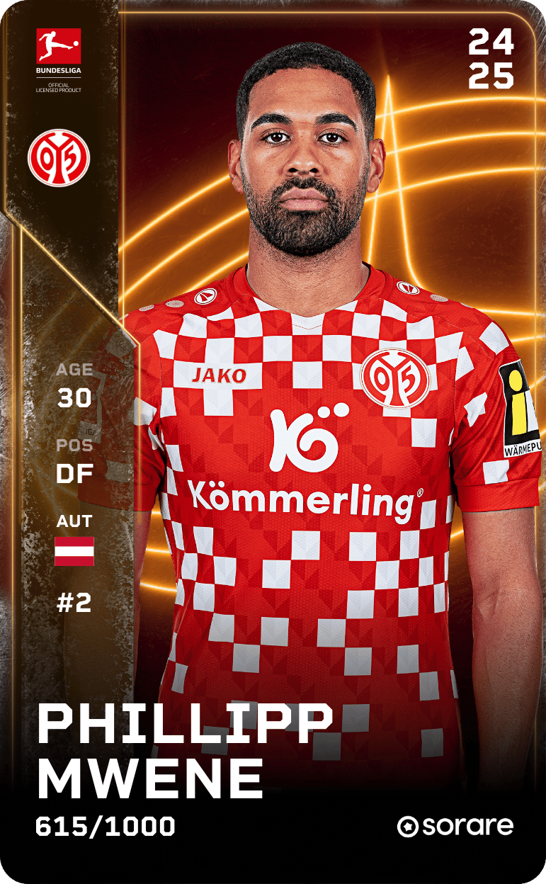 Phillipp Mwene 2024-25 • Limited 615/1000
